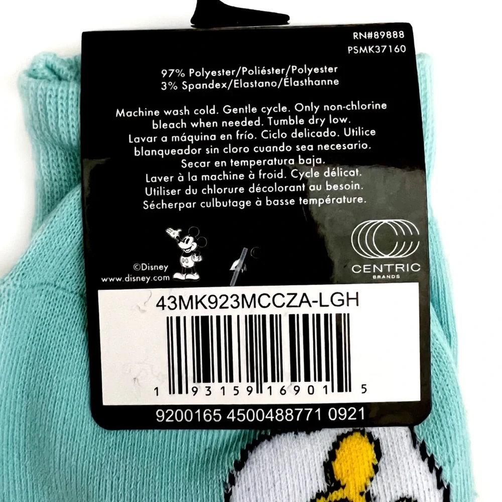 Mickey Mouse Crew Socks Disneyland Disney World Brunch Breakfast